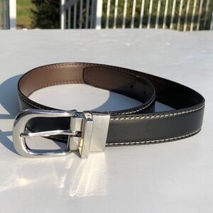 Wrangler bonded leather reversible belt